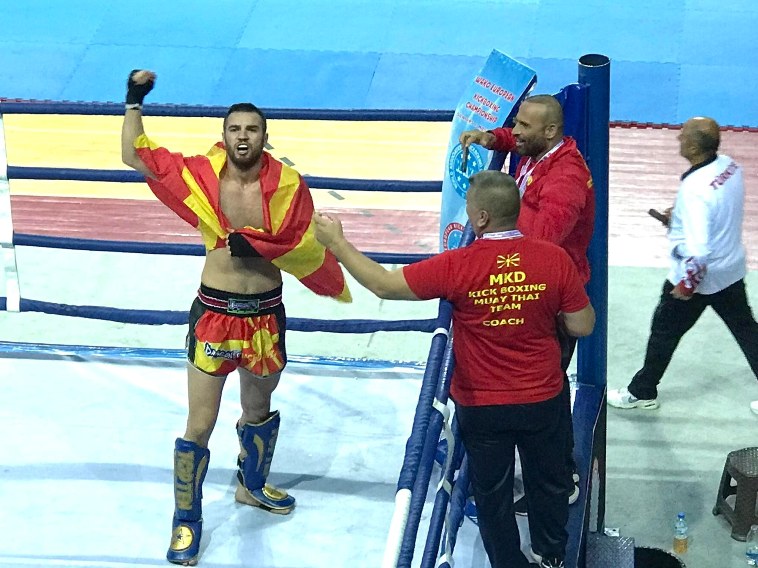 Бобан Илиоски е европски шампион во кик бокс